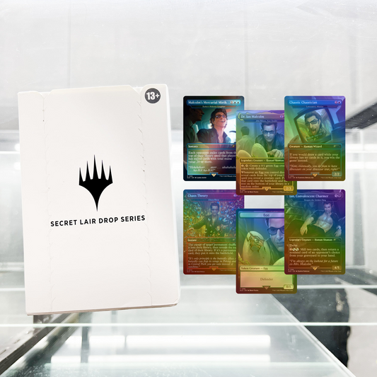 Secret Lair Drop: Secret Lair x Jurassic World: Ian Malcolm - Traditional Foil Edition