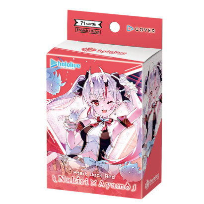 hololive OFFICIAL CARD GAME - Start Deck Nakiri Ayame [hOCG-hSD02e] - English