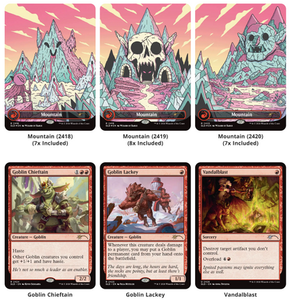 [PRE-ORDER] Secret Lair Commander Deck: Goblin Storm - limit 1 per customer