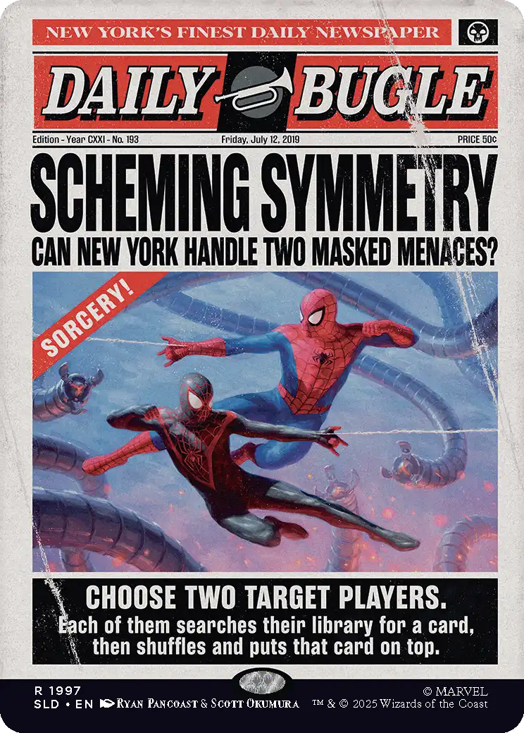 Secret Lair x Marvel's Spider-Man: Daily Bugle Breaking News