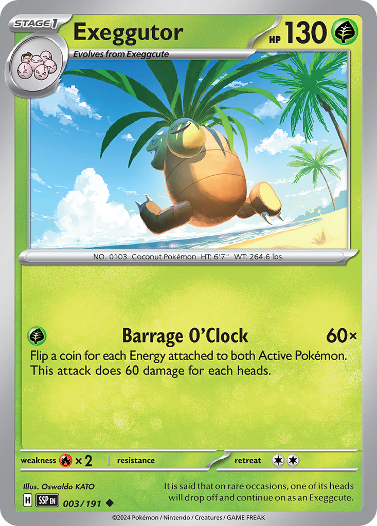 Exeggutor (SSP) #3 [EN/N]