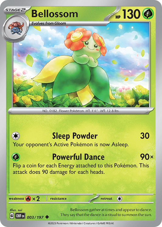 Bellossom (OBF) #3 [EN/N]