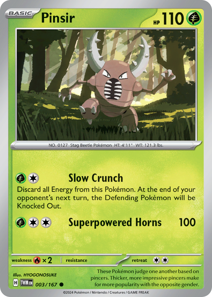Pinsir - 003/167 (TWM) #003 [EN/N]