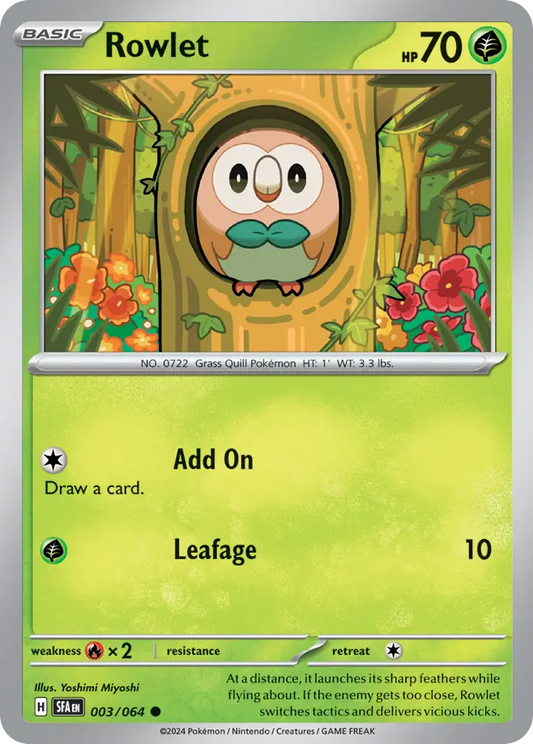 Rowlet (SFA) #003 [EN/N] s/o
