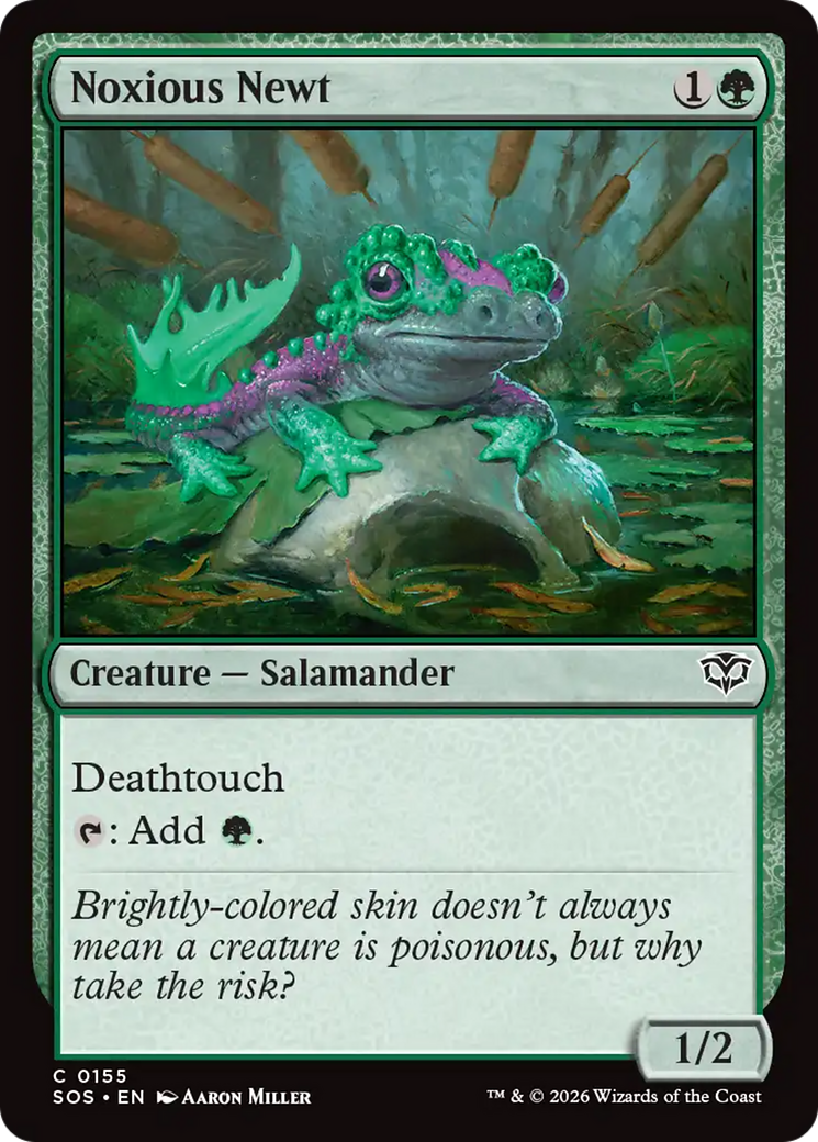 Noxious Newt (SOS) #155 [EN/N]