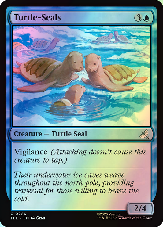 Turtle-Seals (TLE) #226 [EN/F] s/o