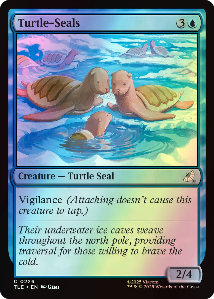 Turtle-Seals (TLE) #226 [EN/F] s/o