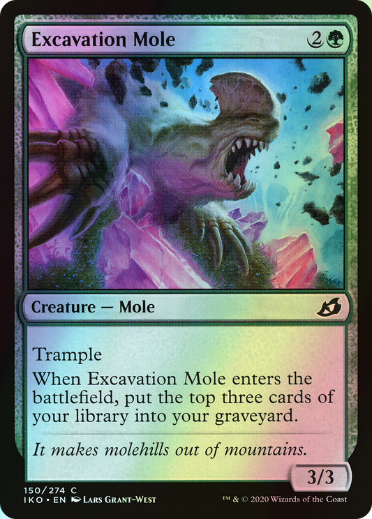 Excavation Mole (IKO) #150 [EN/F]