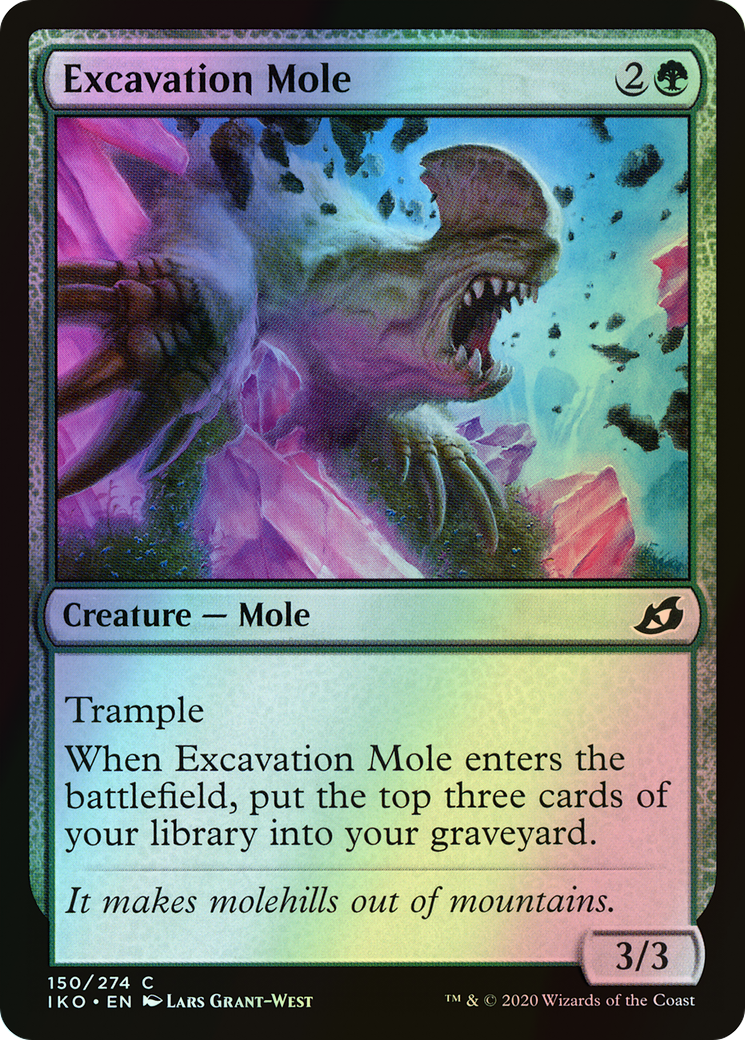 Excavation Mole (IKO) #150 [EN/F]