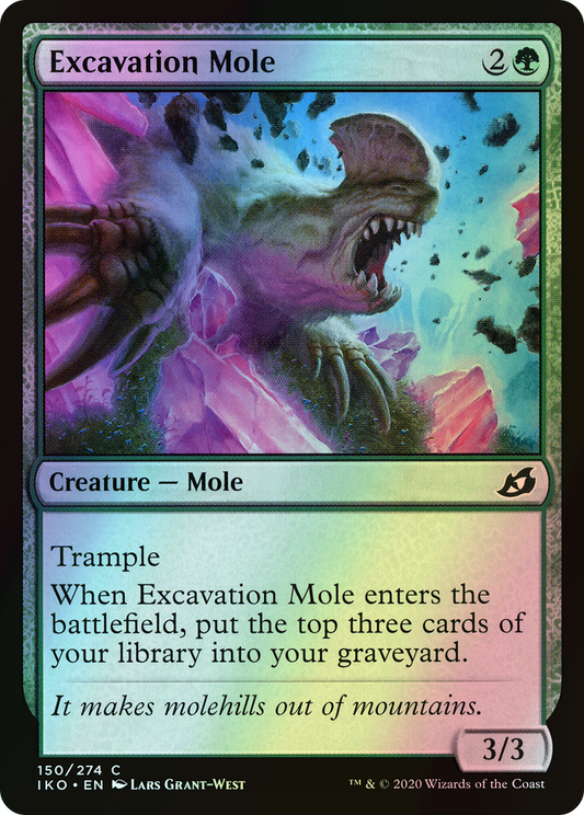 Excavation Mole (IKO) #150 [EN/F]