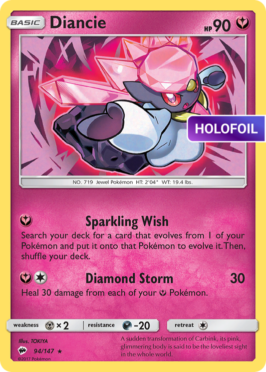 Diancie (BUS) #94 [EN/H] s/o