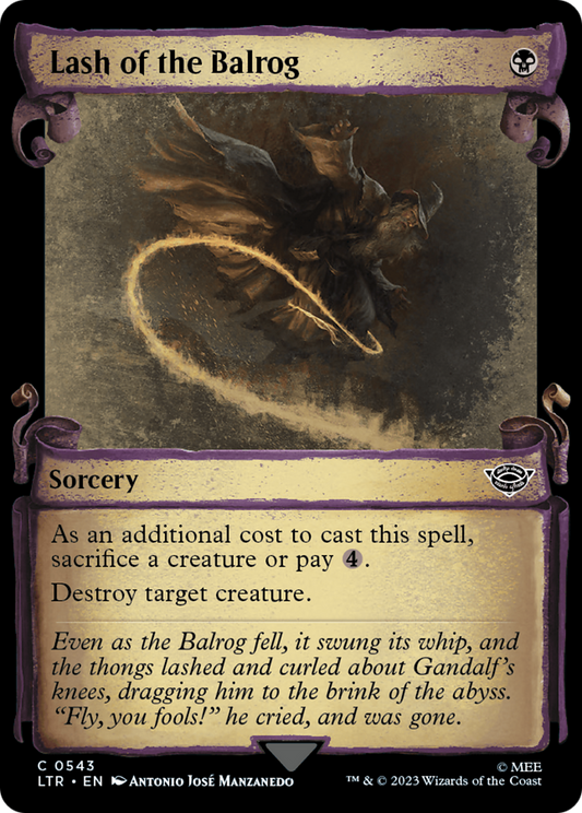 Lash of the Balrog (LTR) #543 [EN/N]