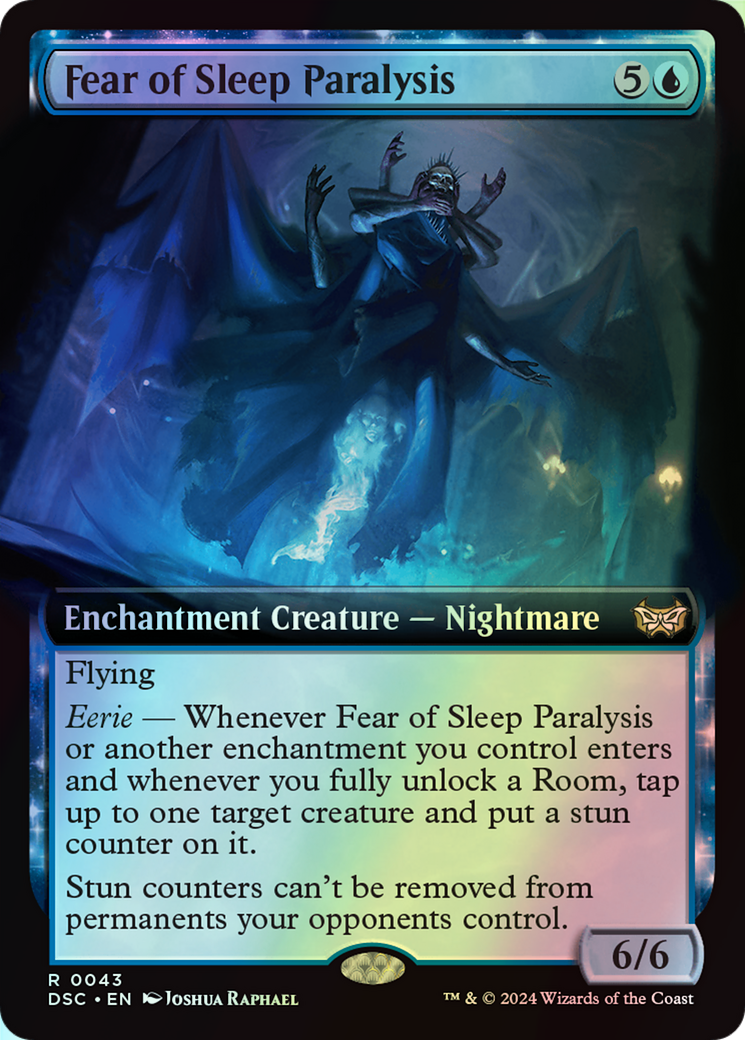 Fear of Sleep Paralysis (DSC) #43 [EN/F]