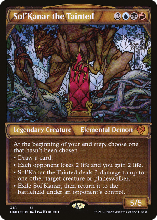 Sol'Kanar the Tainted (DMU) #318 [EN/N]
