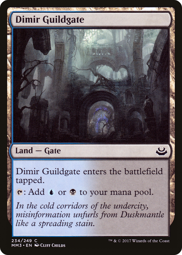 Dimir Guildgate (MM3) #234 [EN/N]