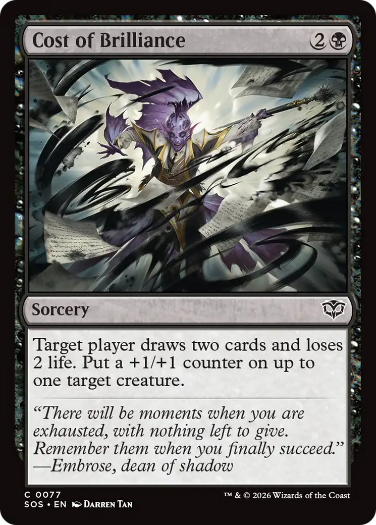 Cost of Brilliance (SOS) #77 [EN/N]