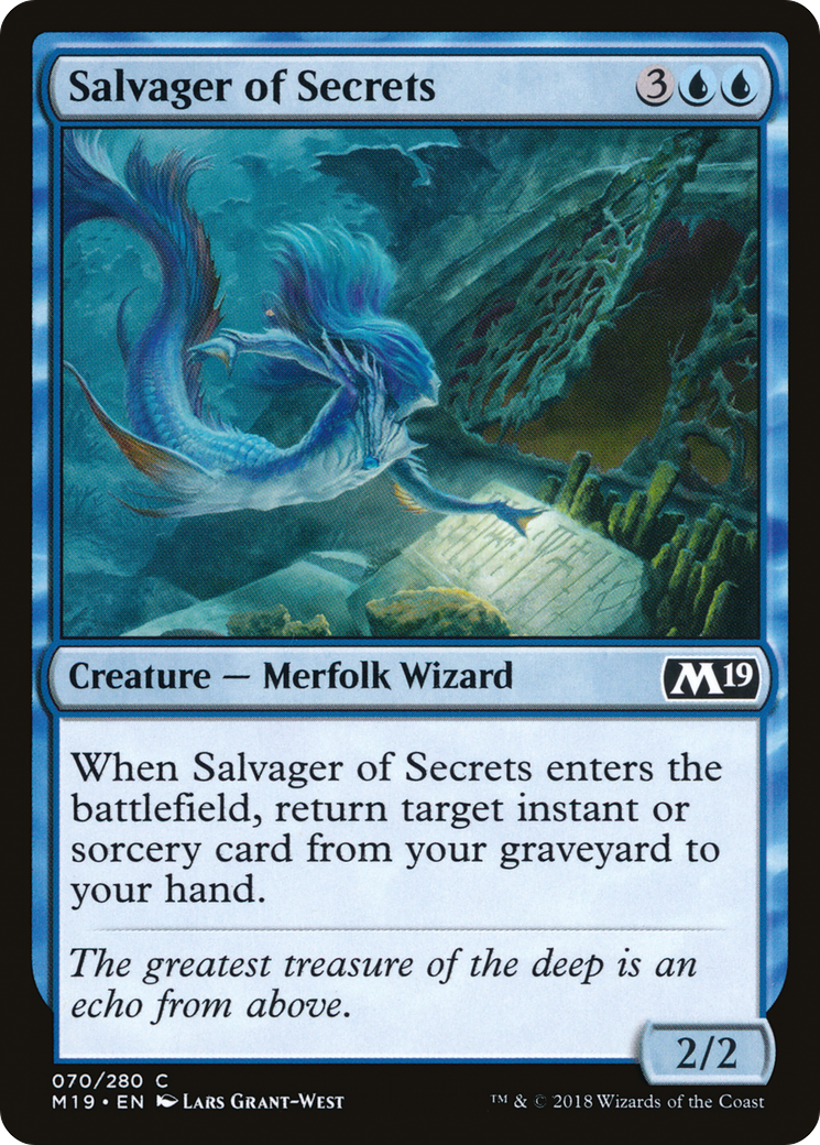 Salvager of Secrets (M19) #70 [EN/N]