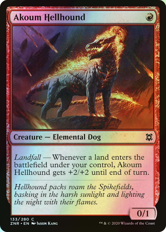 Akoum Hellhound (ZNR) #133 [EN/F]