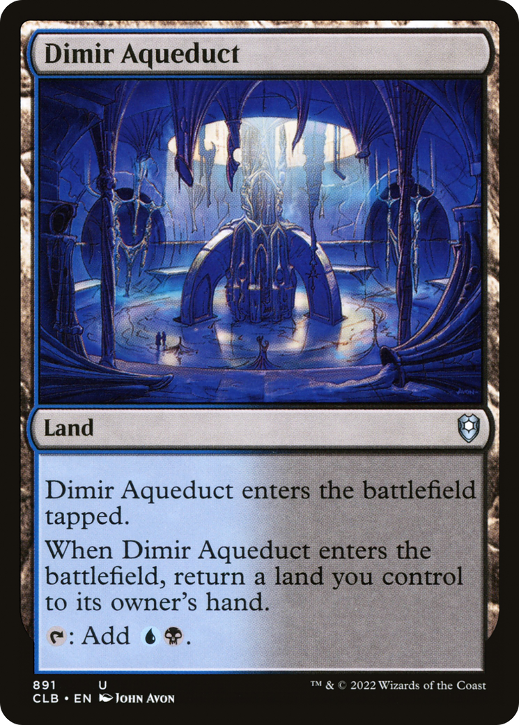 Dimir Aqueduct (CLB) #891 [EN/N] s/o