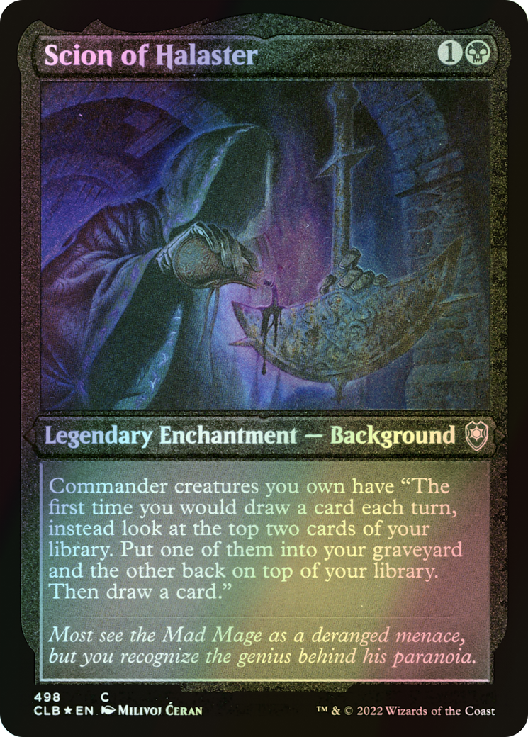 Scion of Halaster (CLB) #498 [EN/E]