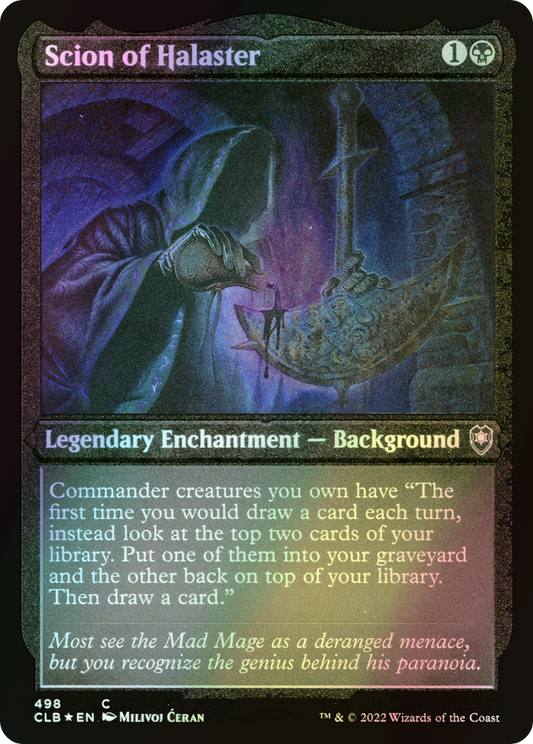Scion of Halaster (CLB) #498 [EN/E]