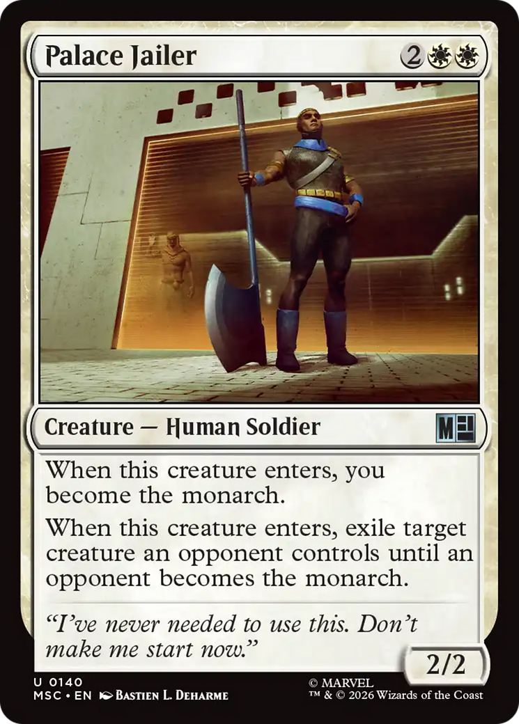 Palace Jailer (MSC) #140 [EN/N]