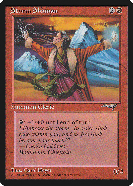 Storm Shaman (ALL) #81b [EN/N]