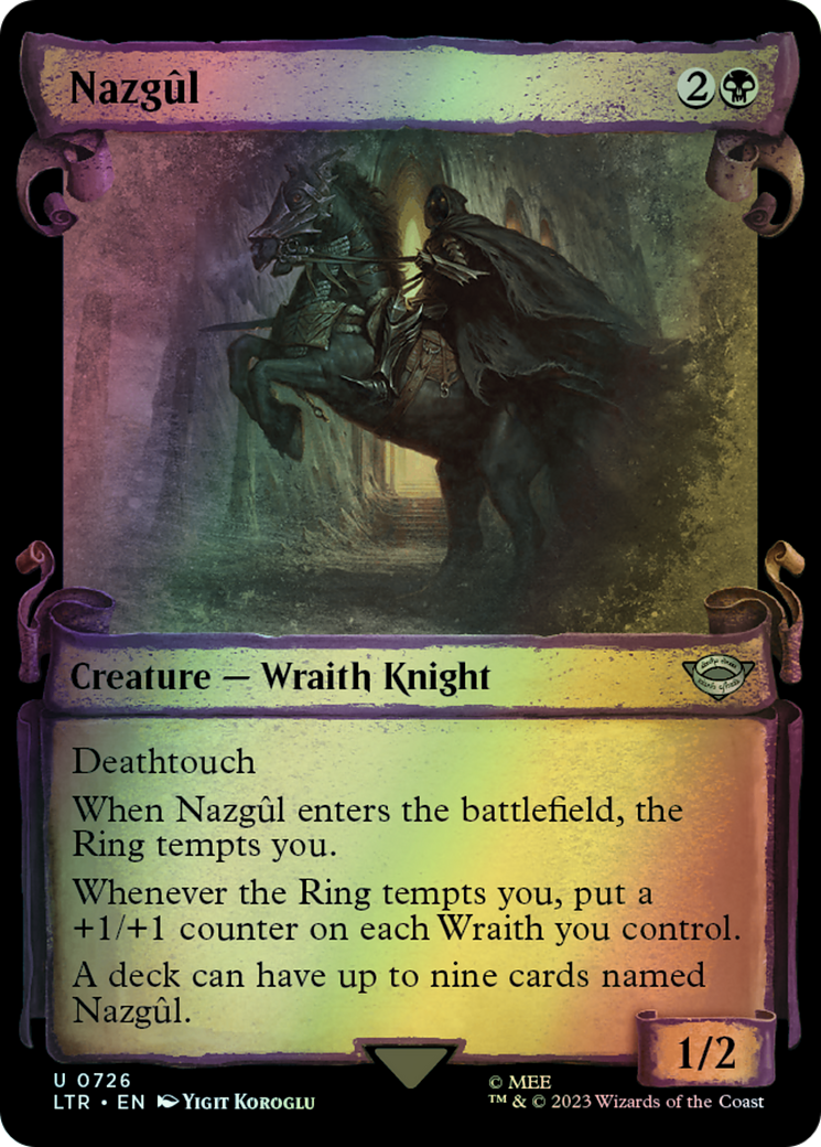 Nazgûl - Silver Foil (LTR) #726 [EN/F] s/o