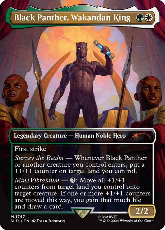 Black Panther, Wakandan King (SLD) #1747 [EN/N] s/o