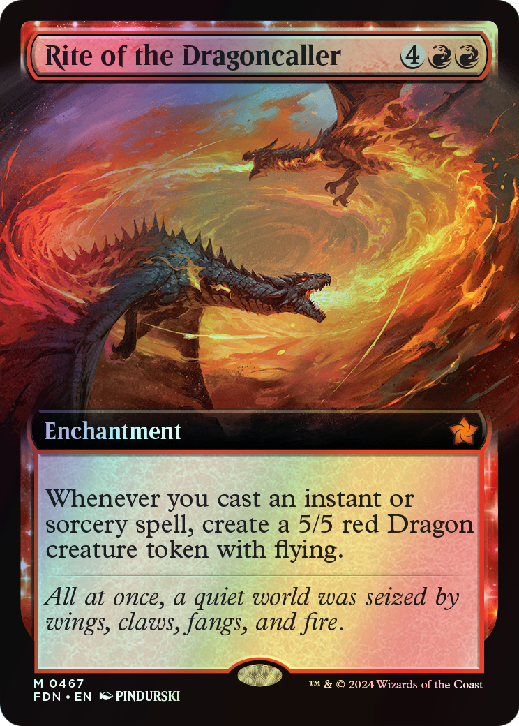 Rite of the Dragoncaller (FDN) #467 [EN/F] s/o