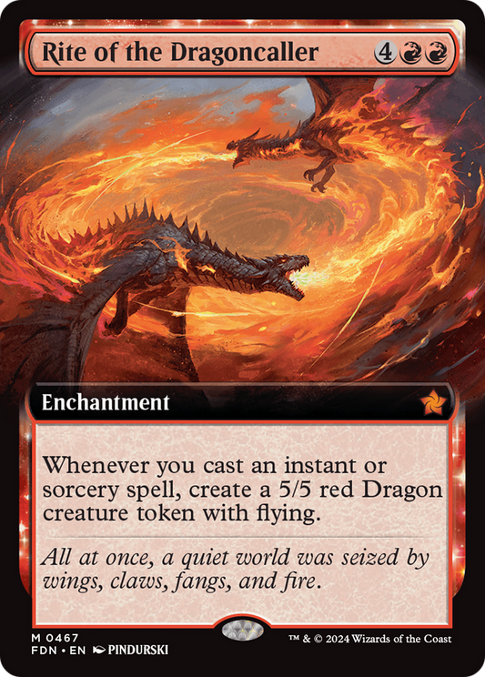 Rite of the Dragoncaller (FDN) #467 [EN/N] s/o