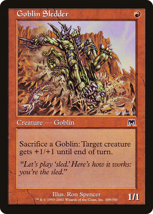 Goblin Sledder (ONS) #209 [EN/N] s/o