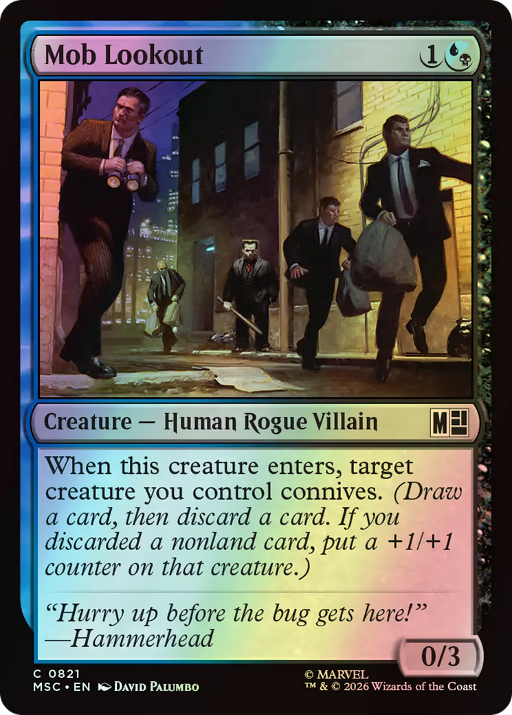 Mob Lookout (MSC) #821 [EN/F]