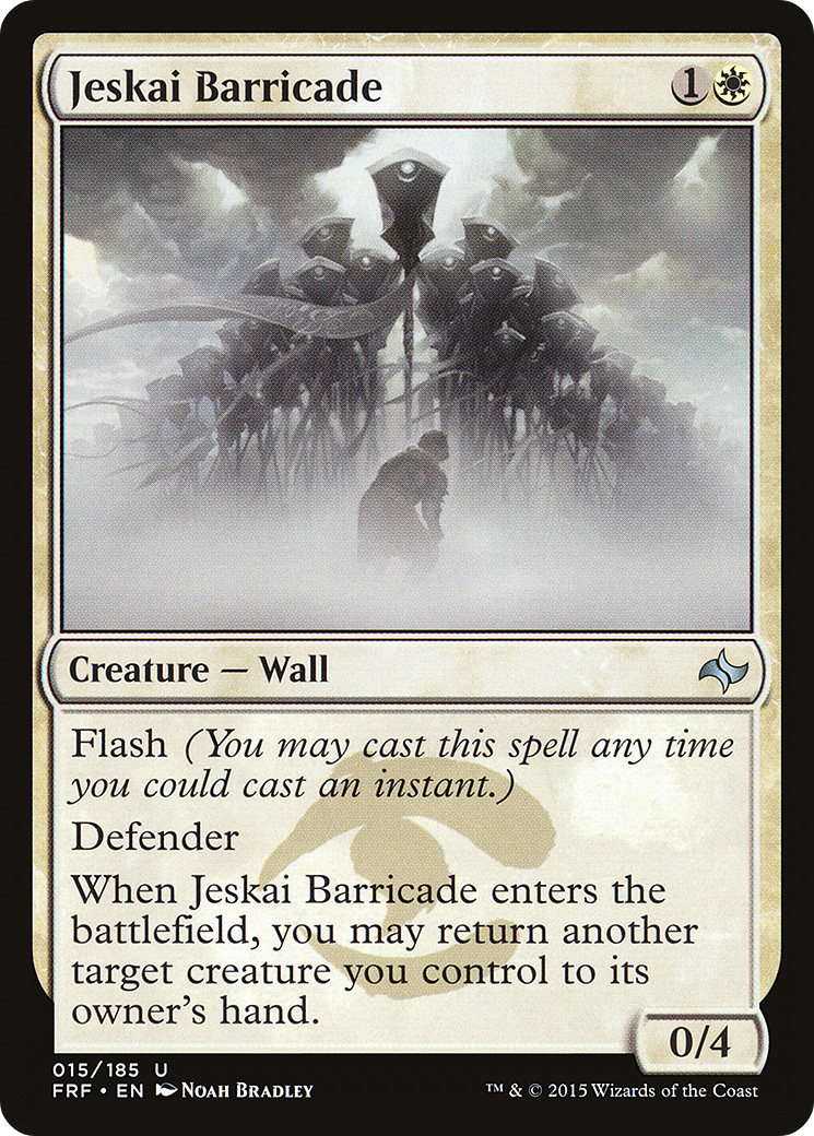 Jeskai Barricade (FRF) #15 [EN/N]
