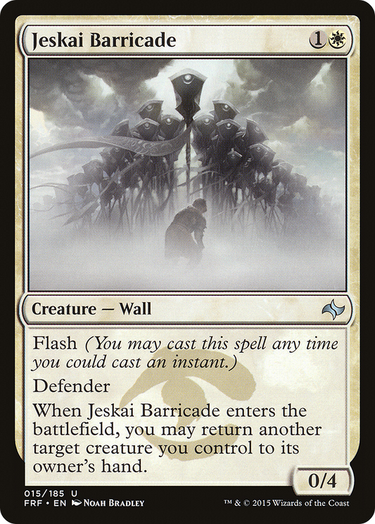 Jeskai Barricade (FRF) #15 [EN/N]