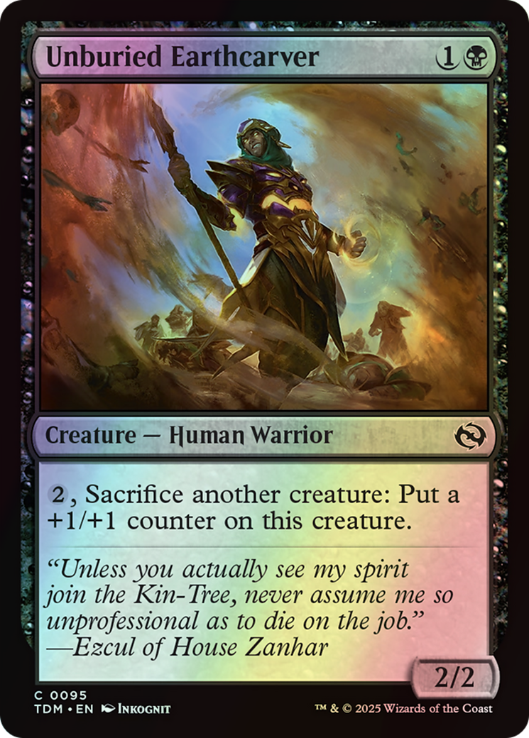 Unburied Earthcarver (TDM) #95 [EN/F]