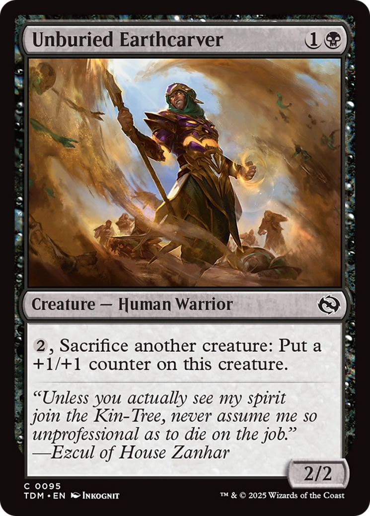 Unburied Earthcarver (TDM) #95 [EN/N]