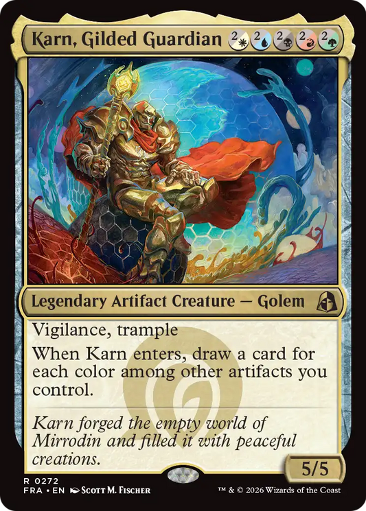 Karn, Gilded Guardian (FRA) #272 [EN/N]