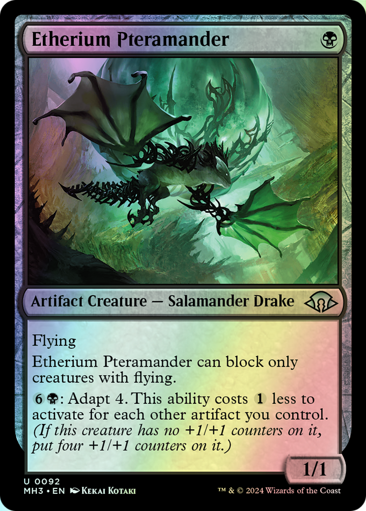 Etherium Pteramander (MH3) #92 [EN/F]