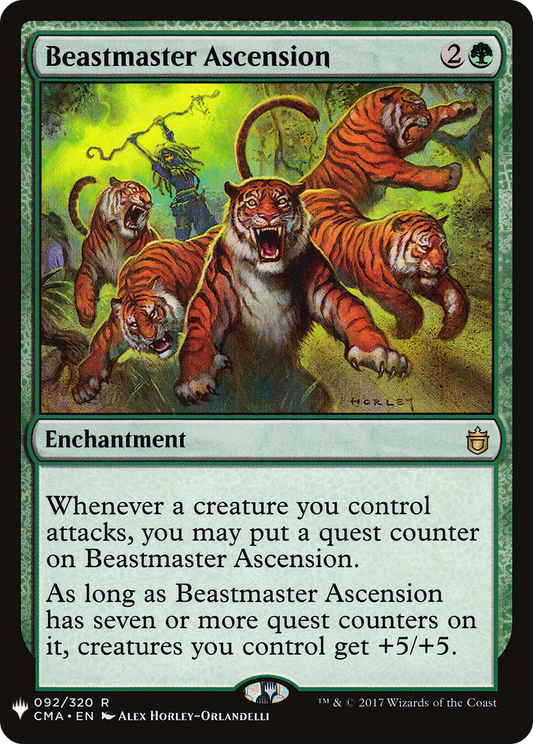 Beastmaster Ascension (PLST) #CMA-92 [EN/N]