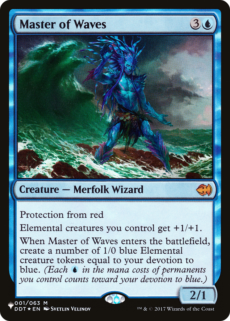 Master of Waves (PLST) #DDT-1 [EN/N]
