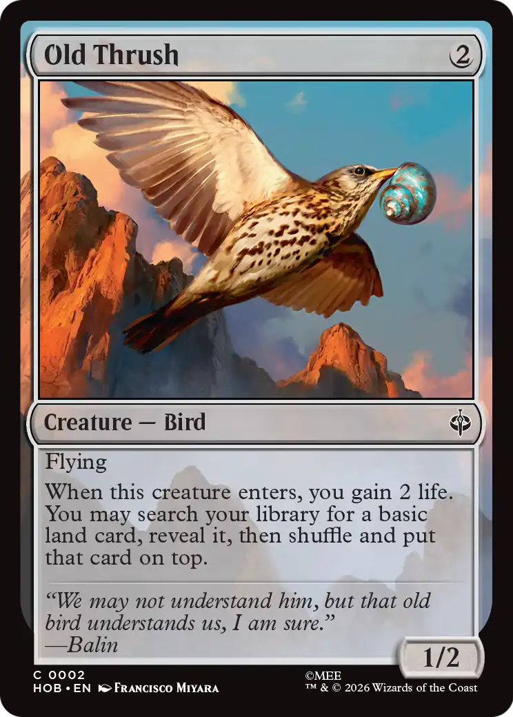 Old Thrush (HOB) #2 [EN/N]