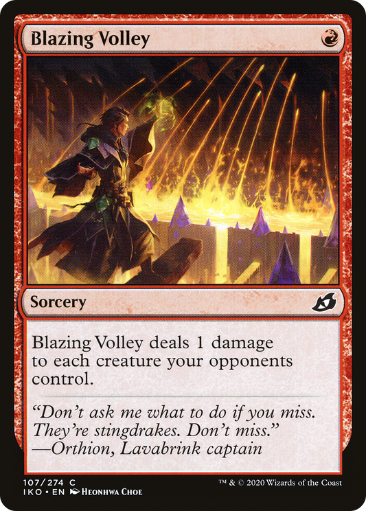 Blazing Volley (IKO) #107 [EN/N] s/o