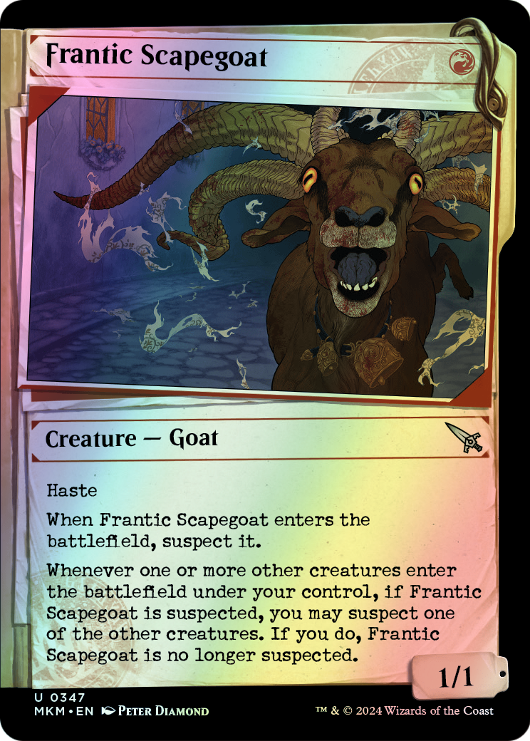 Frantic Scapegoat (MKM) #347 [EN/F] s/o