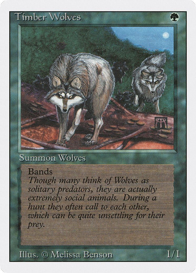 Timber Wolves (3ED) #219 [EN/N]