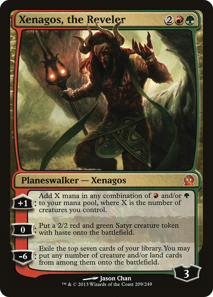 Xenagos, the Reveler (THS) #209 [EN/N]