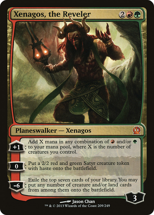 Xenagos, the Reveler (THS) #209 [EN/N]
