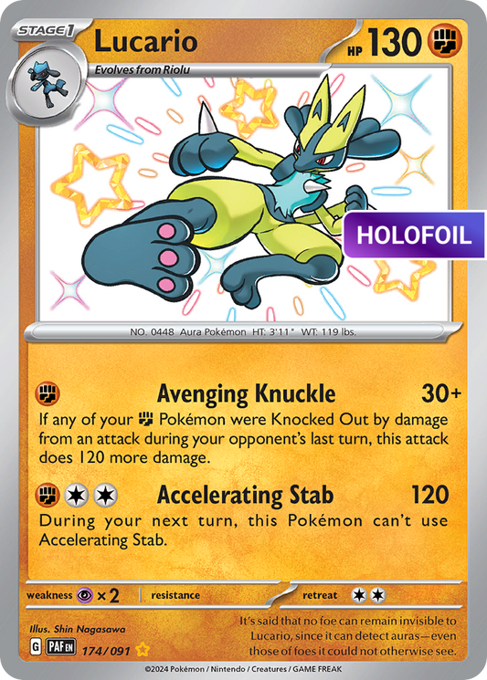 Lucario (PAF) #174 [EN/H]