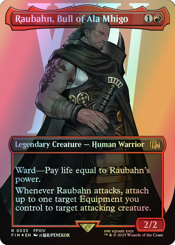 Raubahn, Bull of Ala Mhigo - Surge Foil (FIN) #533 [EN/F] s/o