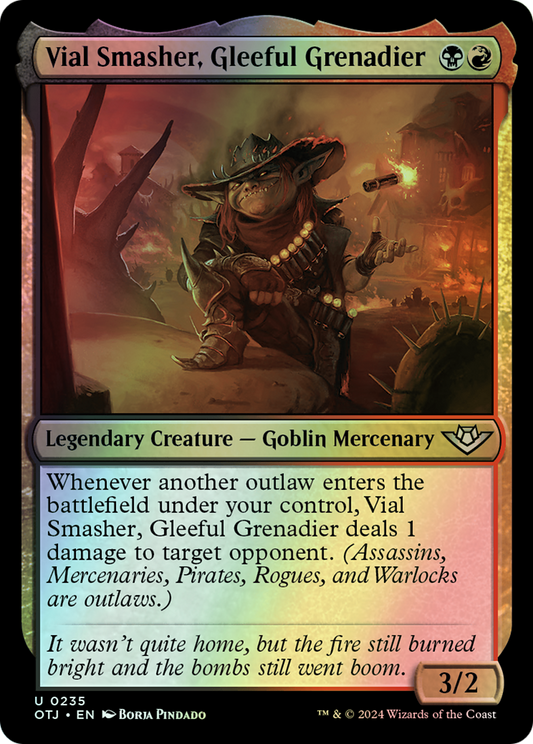 Vial Smasher, Gleeful Grenadier (OTJ) #235 [EN/F]